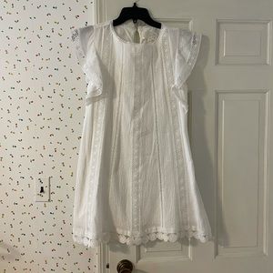 White dress from JOA
